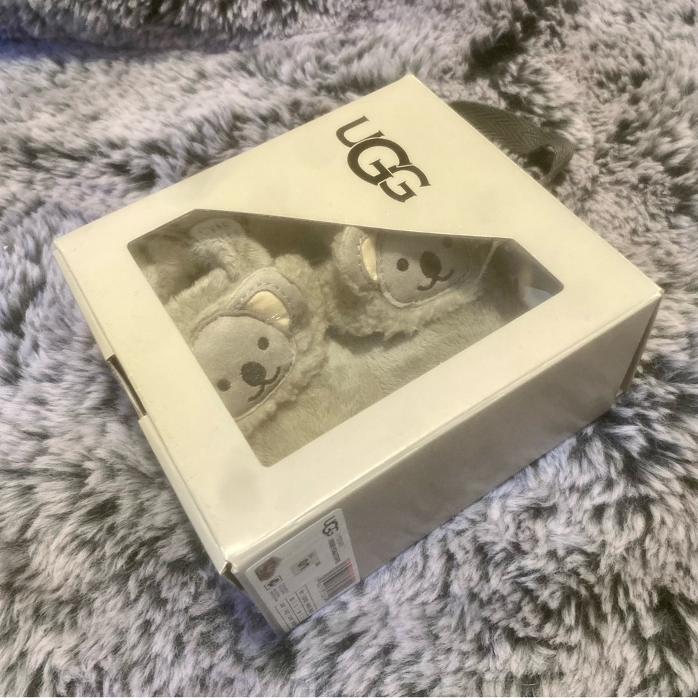 UGG Gray Koala Slippers